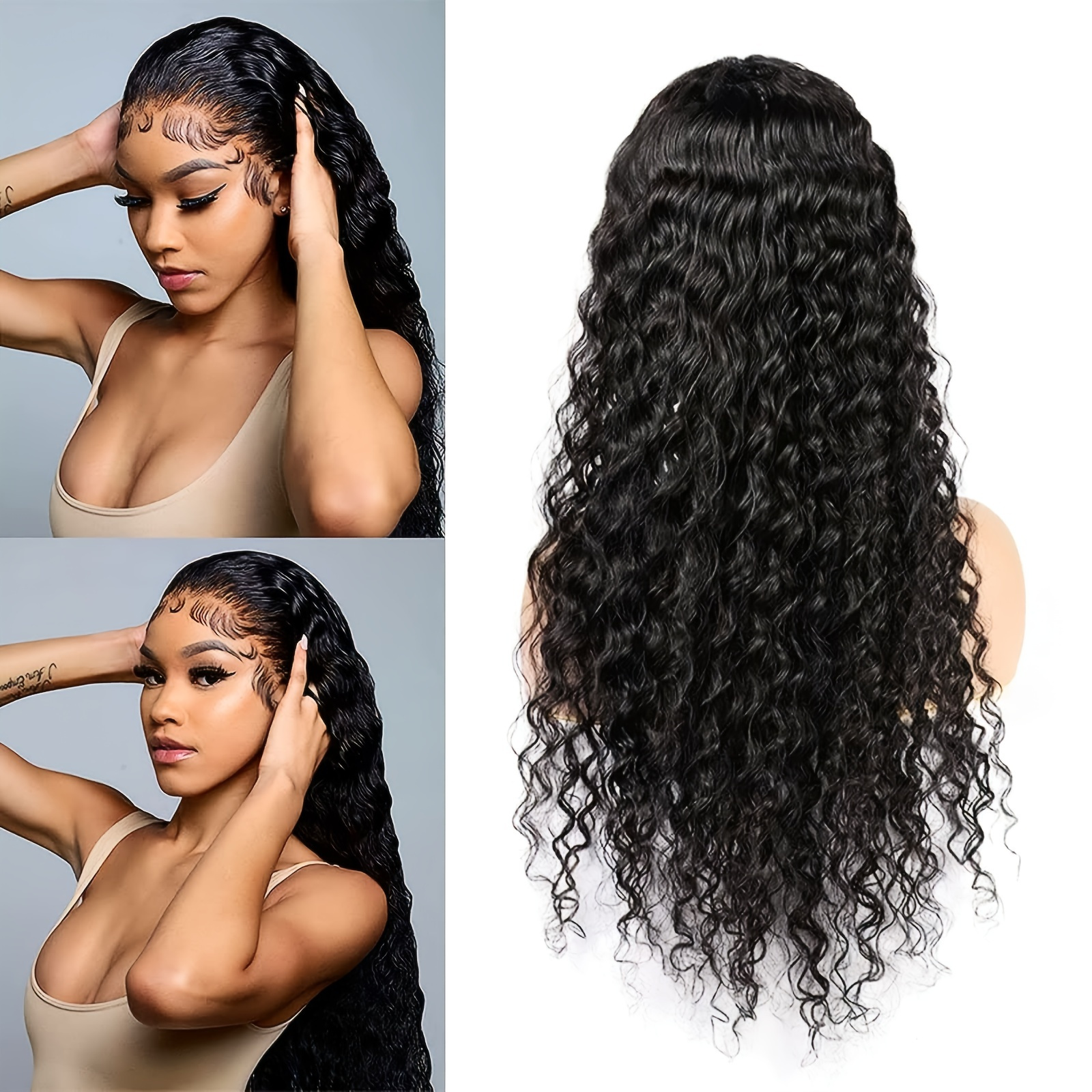 Lace frontal clearance wet and wavy