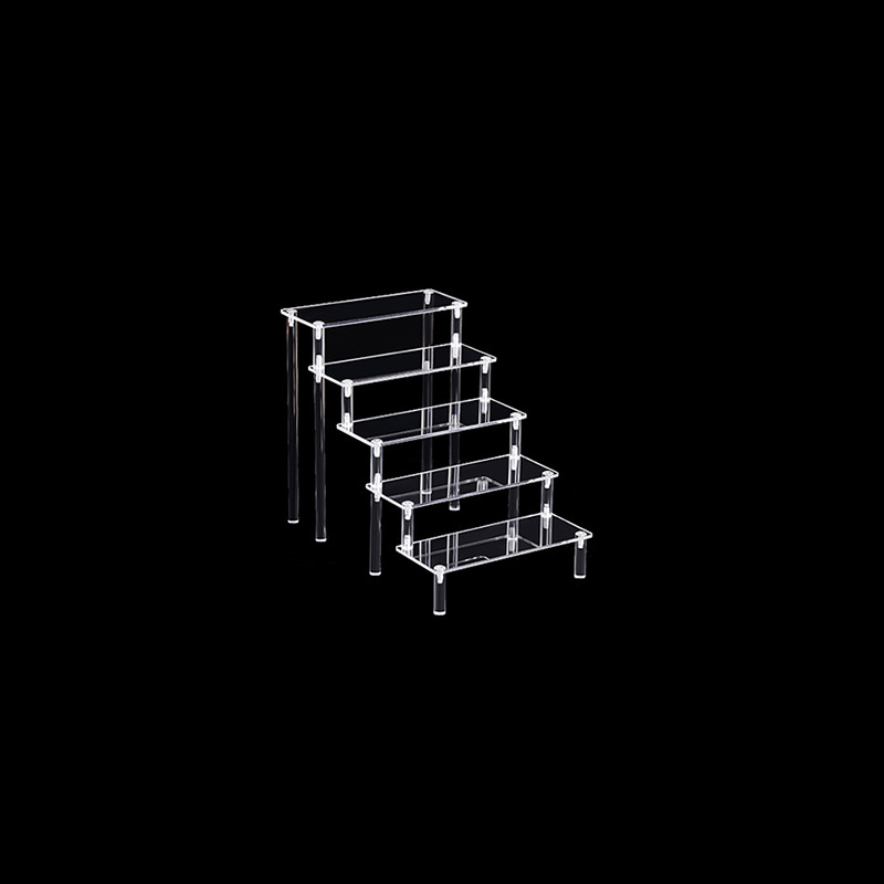 upsimples Acrylic Riser Display Shelf, 4 Tier Perfume Organizer, Clear –  Upsimples Direct