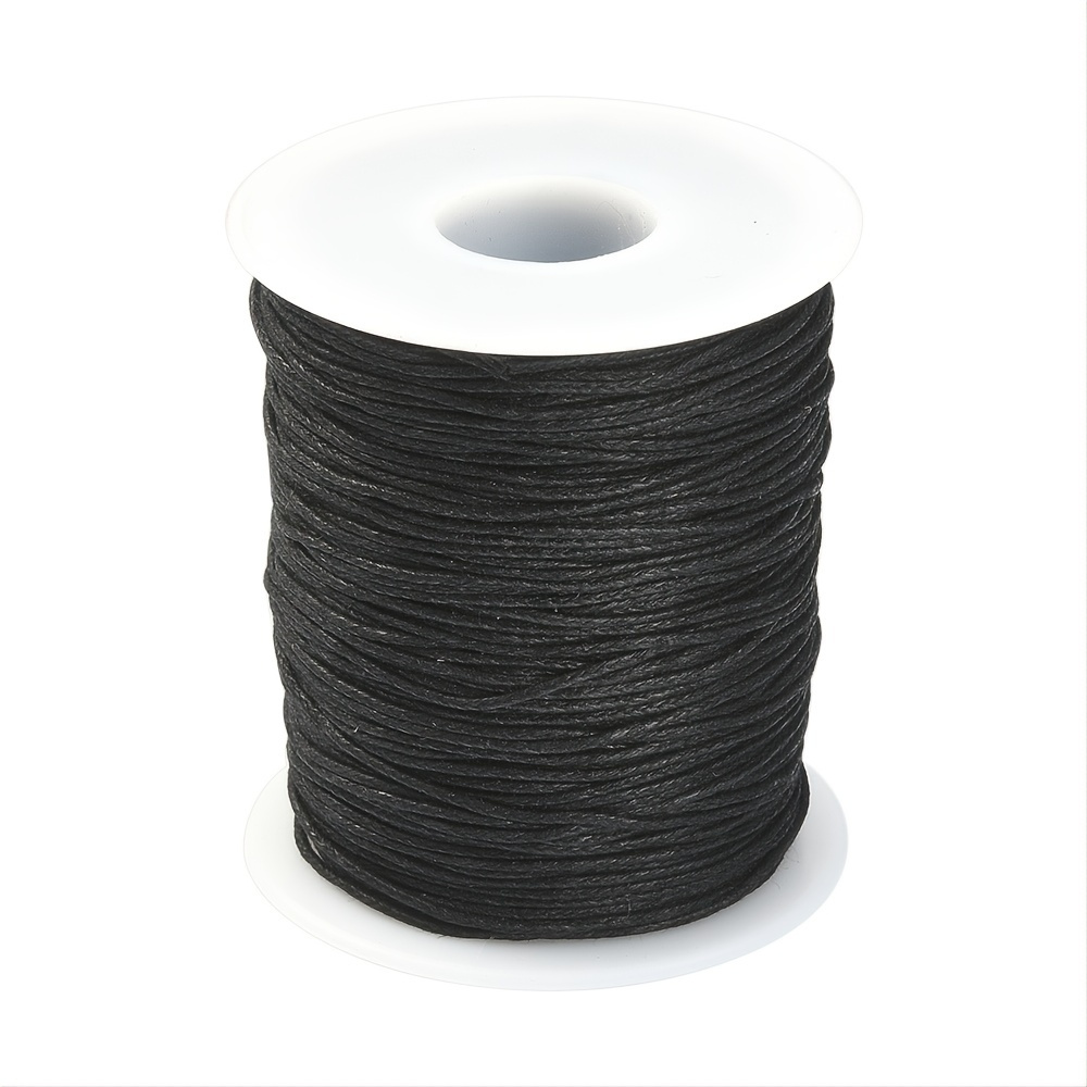 

0.1cm Diy Wax Rope, 1 Roll, About 100 Yards, Suitable For Making Jewelry, Bracelets And Necklaces