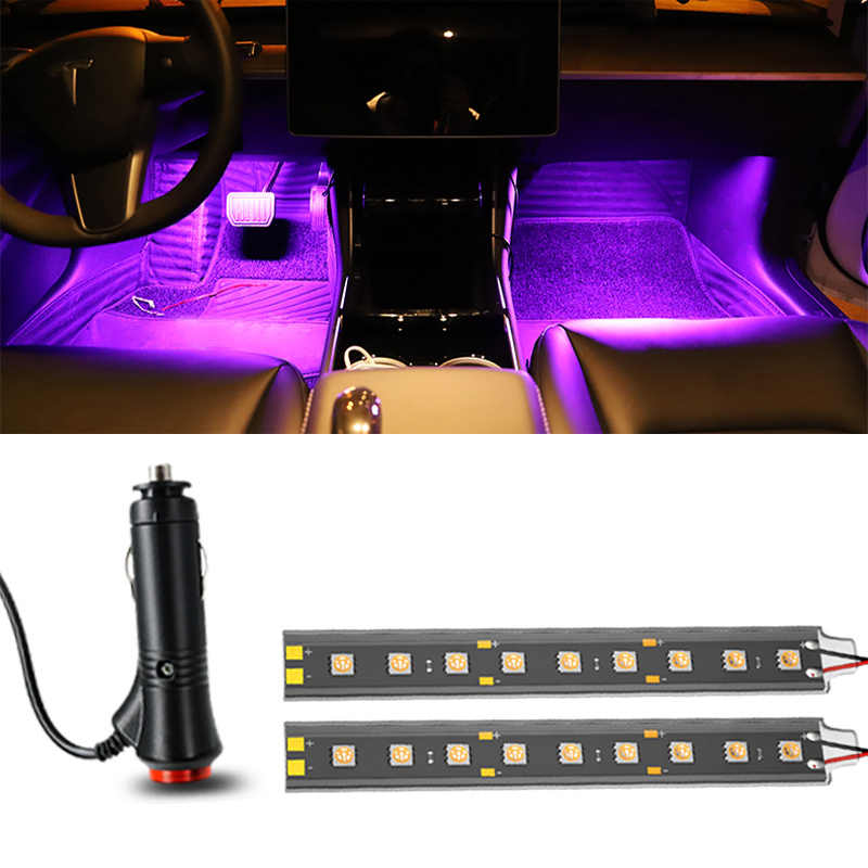 Car Led Interior Lights Dash Atmosphere Neon Decorative - Temu
