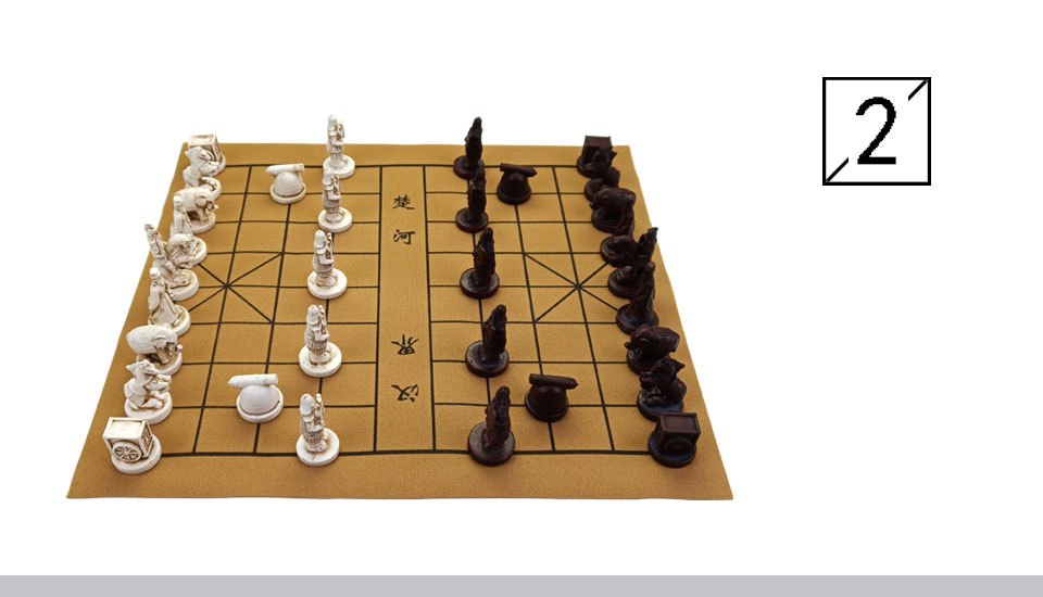 Xiangqi / Chinese Chess Traditional Wooden Game -  UK