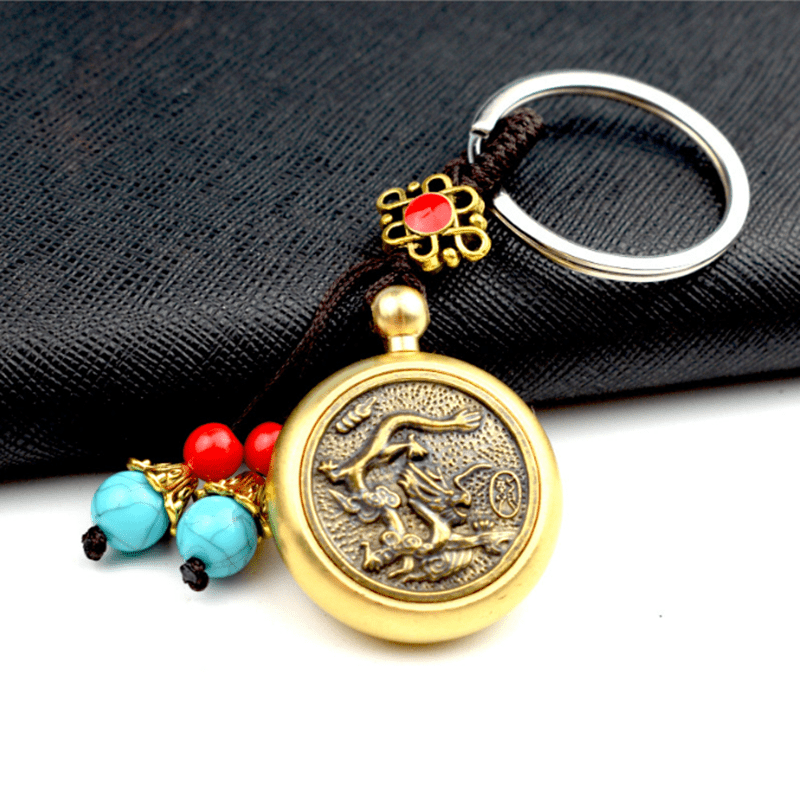 Chinese Zodiac Keychain 12 Kinds Of Animals Coins Key Chain For Longevity  Wealth Prosperity Good Luck Success | Check Out Today's Deals Now | Temu