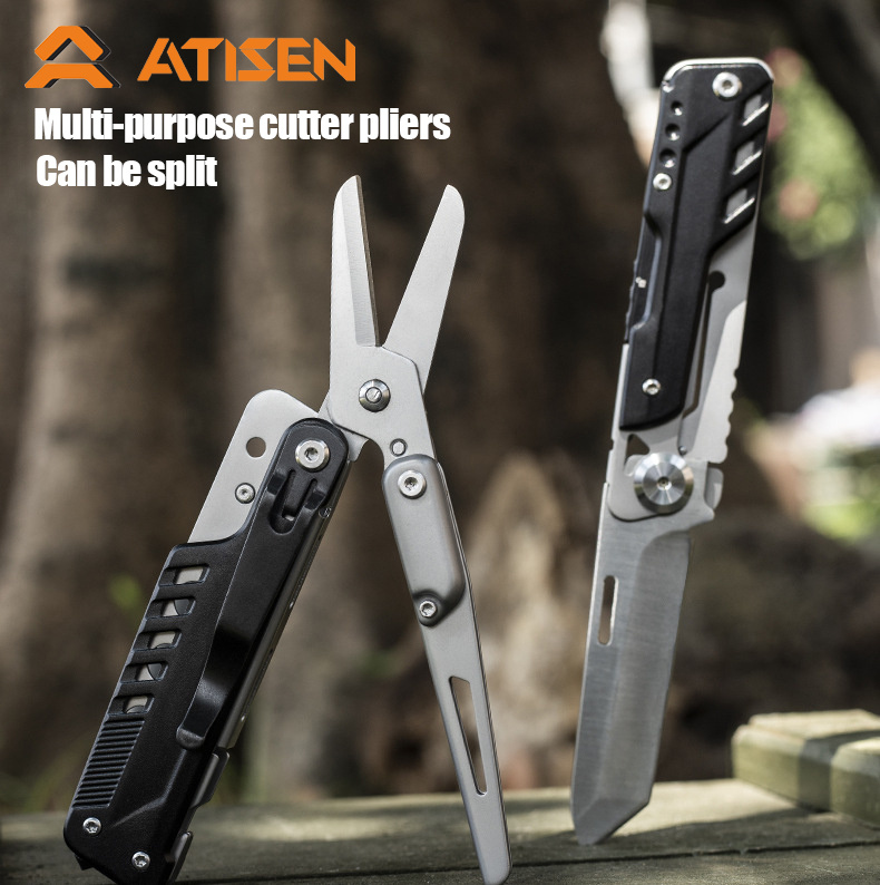 Folding Knife Hunting Camping Cutter Blade EDC Hand Tools Outdoor