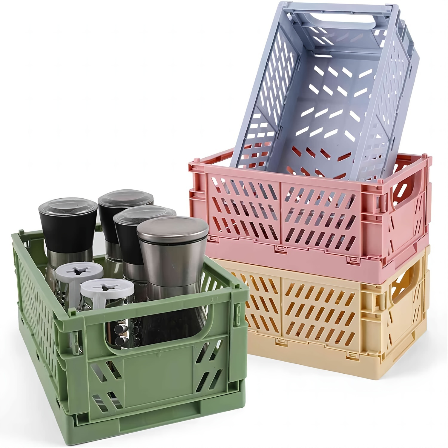 OYYMTE Zwei Müllsäcke Aufbewahrung Plastiktüten Organizer Wandmontierte  Küchenbeutel Extractor Box (Color : Brown) : : Drogerie &  Körperpflege