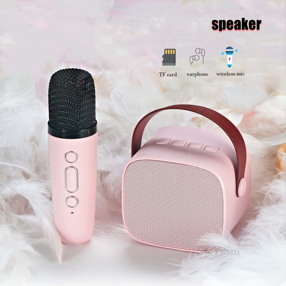 2022 New Mini Wireless Microphone Wireless Small Speaker Outdoor ...