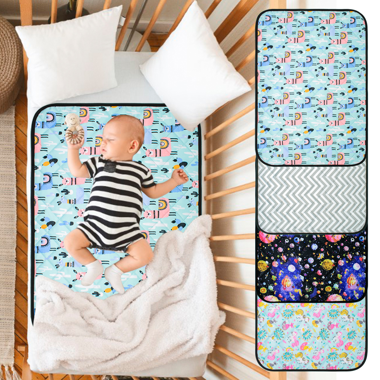 The Perfect Baby Changing Mat: Mumsbest Extra Large Waterproof & Reusable  Play Mat! - Temu