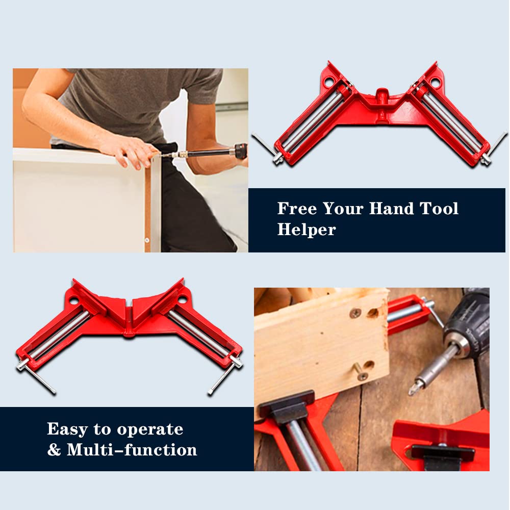 90 Angle Clip Reinforced Glass Frame Picture Frame Fixing Clip For