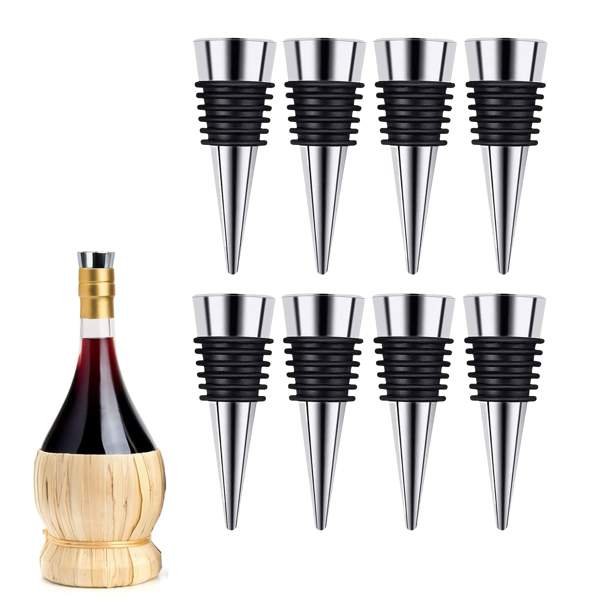 Bartender Cocktail Cup Buckle Beer Cup Mouth Buckle Creative Wine Bottle  Plastic Decorative Cup Buckle - Temu