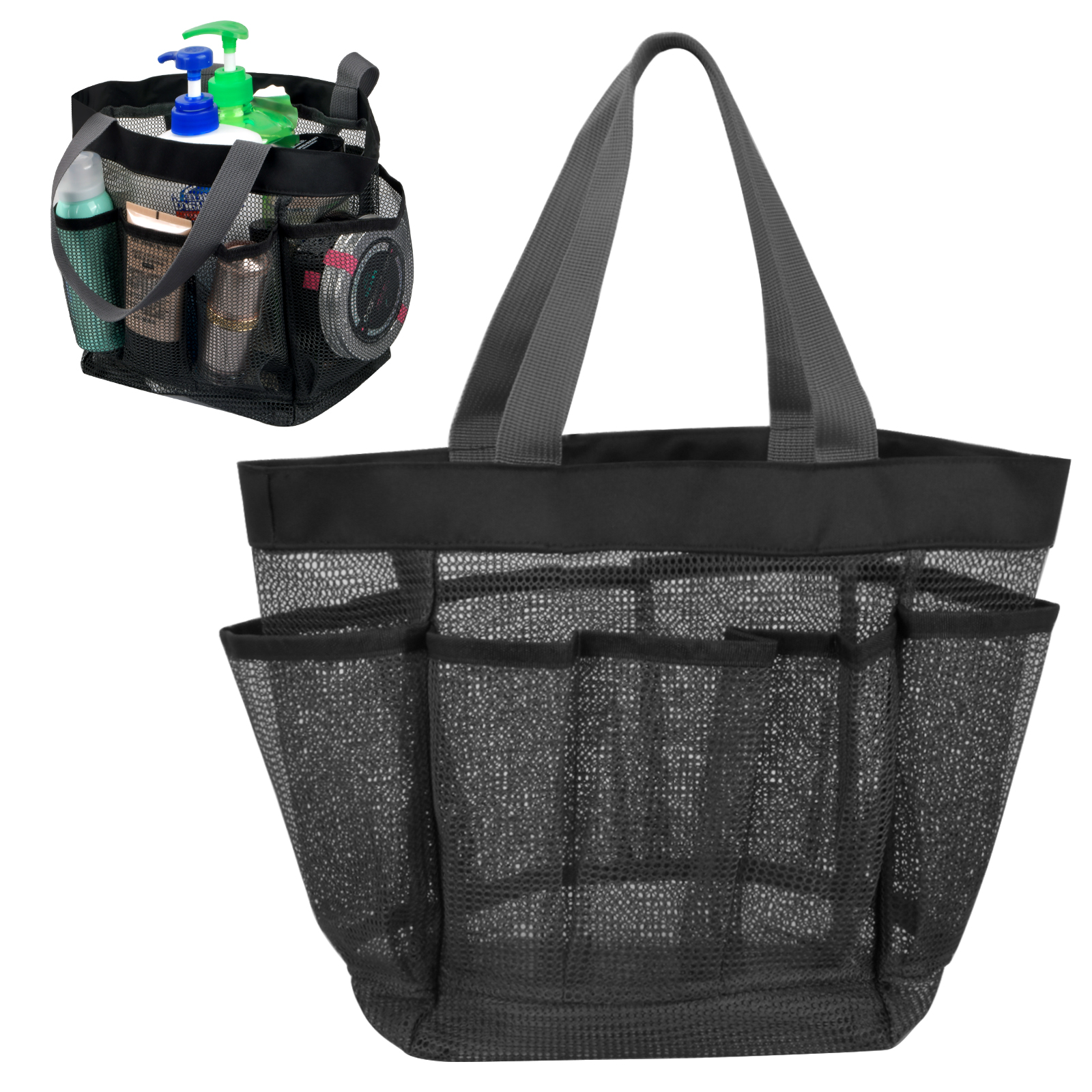 Attmu Mesh Shower Caddy Portable for College Dorm Room Essentials