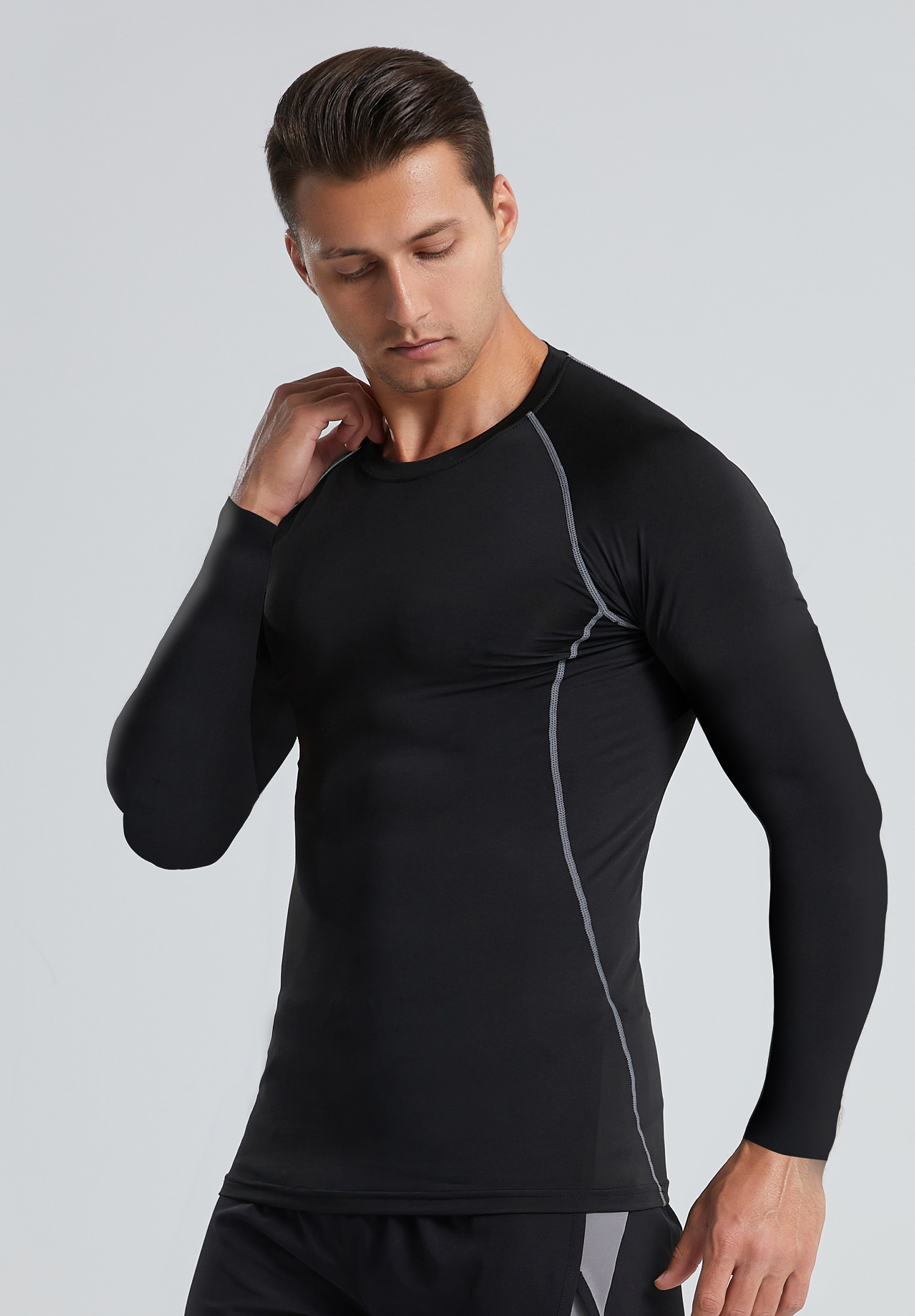 Compression Shirts Men Long Sleeve Athletic Cold Weather - Temu