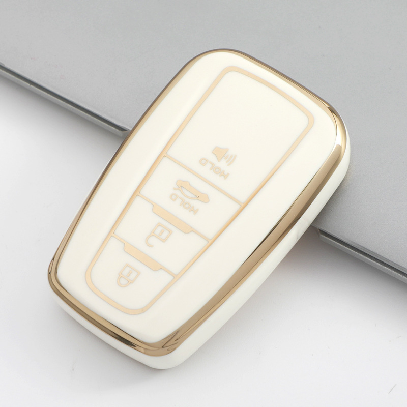 Toyota Car Key Fob Cover Soft Tpu Key Case Cover Protector - Temu