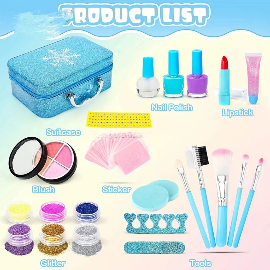 1Set Toys Makeup Set Dress Up & Pretend Play Gifts for 5 Year Old Girls  Princess Toys for 10 Year Old Girls Makeup Sets Toys for Girls 8-10 Toys  for