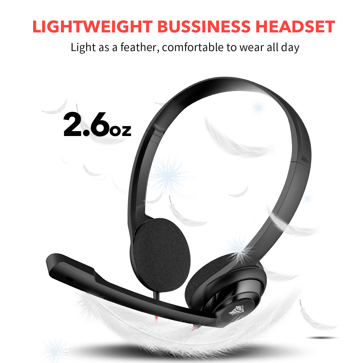 Best Office Headset Noise Cancelling Nubwo Hw02t Noise Cancelling Computer Office Headphones Usb C Black - Temu