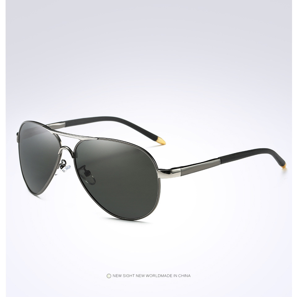 Classic Polarized Sunglasses For Men Large Frame Driving Riding