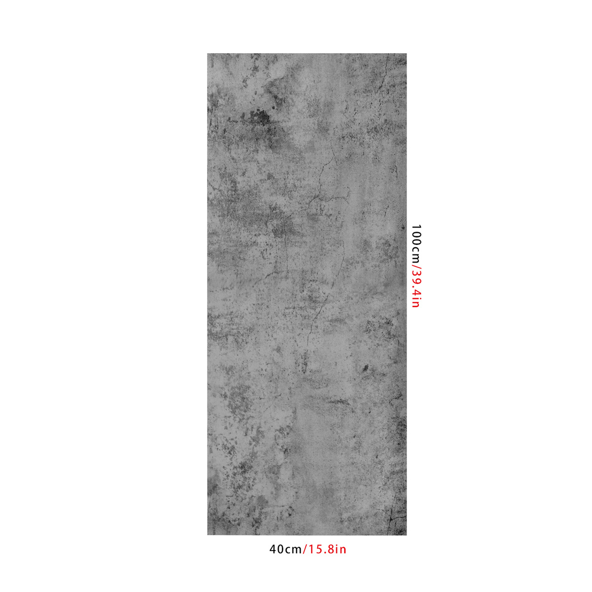 Tapiz de suelo acolchado gris Gre 50 x 50 cm