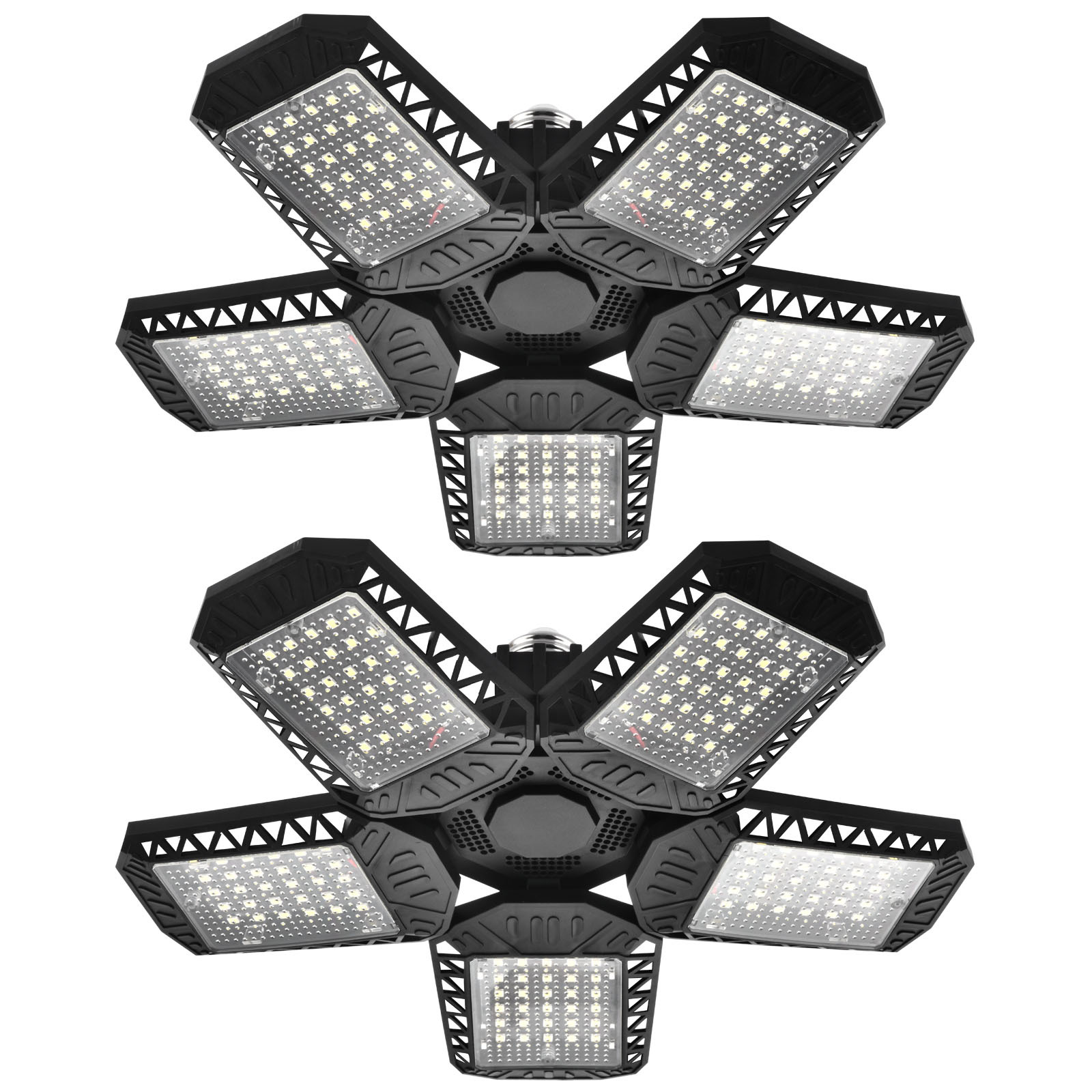 5 panel led garage lights