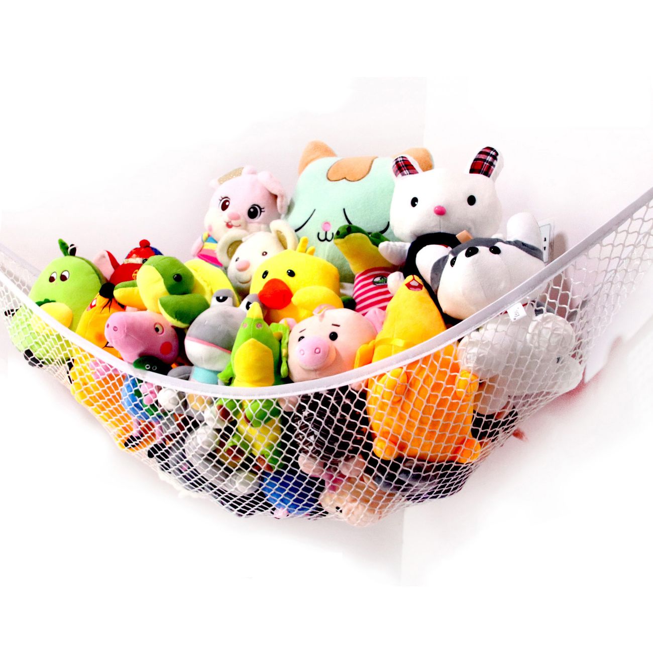 Stuffed Animal Net Or Hammock Toy Hammock Teddy Bear Hammock There Are 25  Rubber Bands In The Elastic Of Our Stuffed Animal Storage Net Large - Baby  Products - Temu