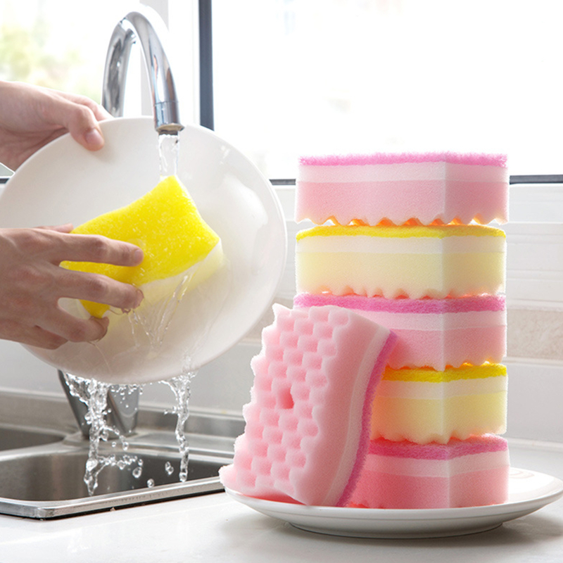 Dish Cloth Kitchen Light And Thin Dish Towel Scouring Pad - Temu