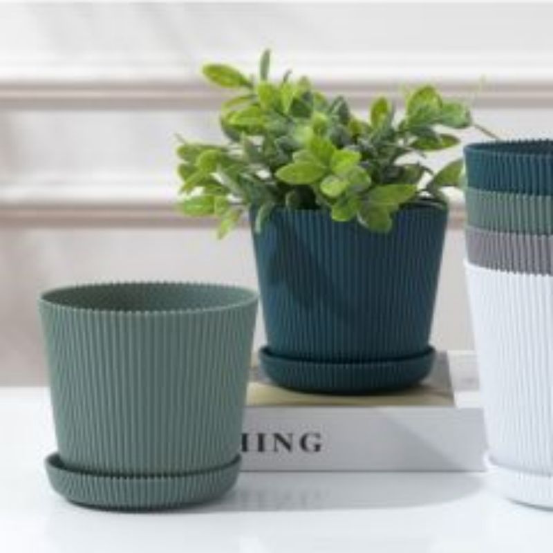 Plastic Planters Drainage Saucers Flower Pots Indoor Outdoor Temu