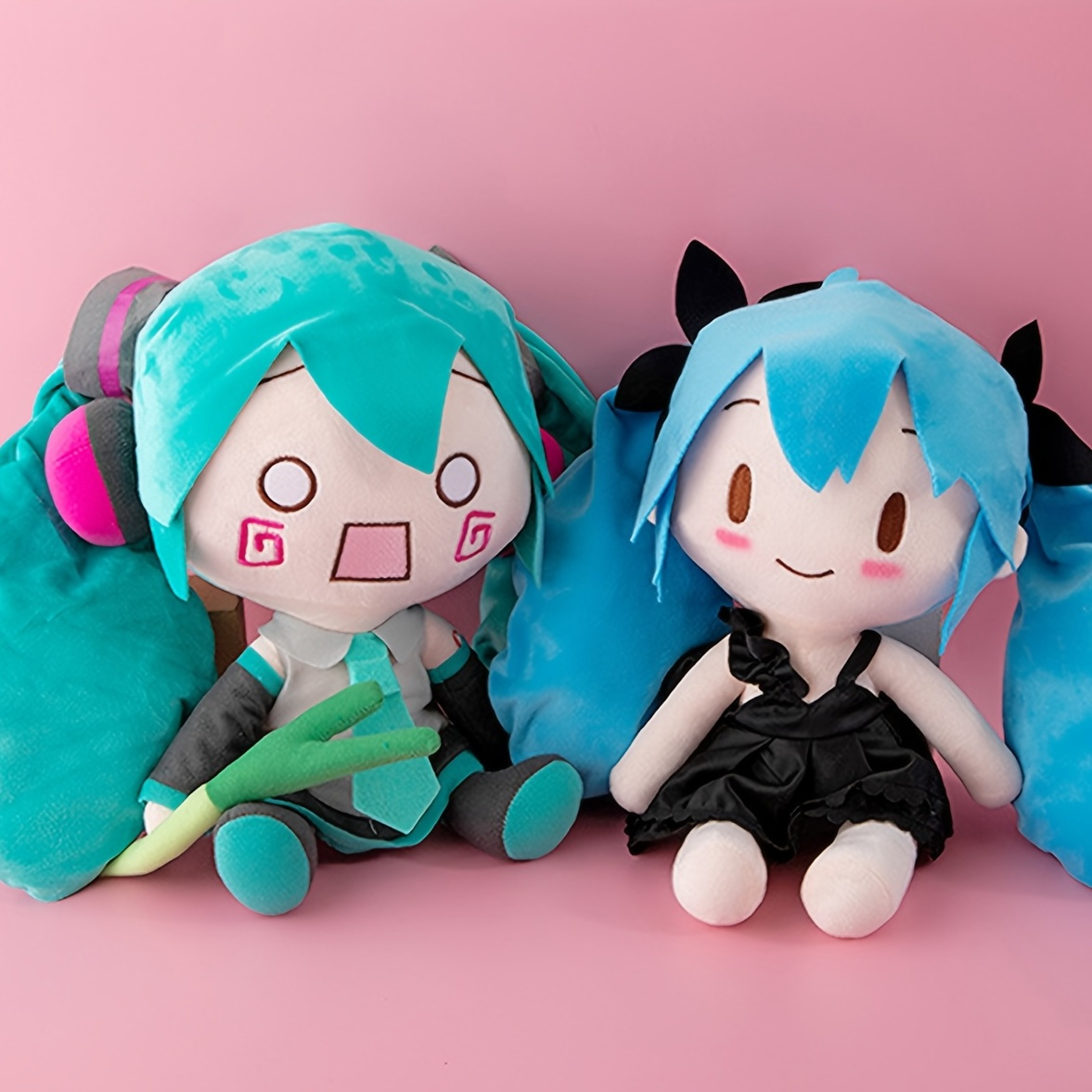 Kawaii Hatsune Miku Plush Toy Super Cute Anime Peripheral 20Cm Cartoon  Stuffed High-Value Girl Heart