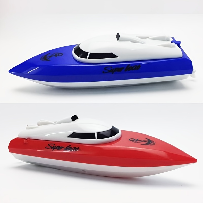 Remote Control Boat 4 Channel Dual Motor High Speed Boat Racing Toy Remote Control Boat