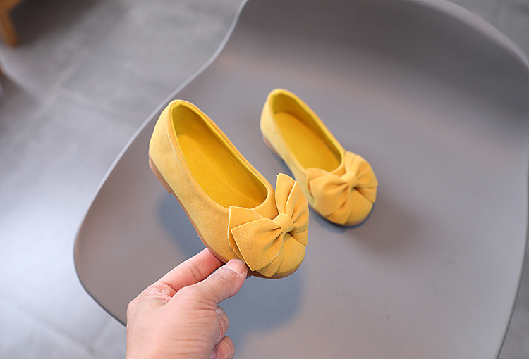 Girls yellow cheap dress shoes