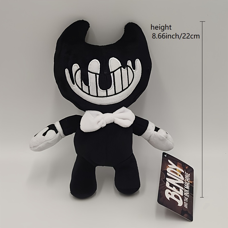 INK BENDY Plush 8 Black & White Bendy and the Ink Machine NEW