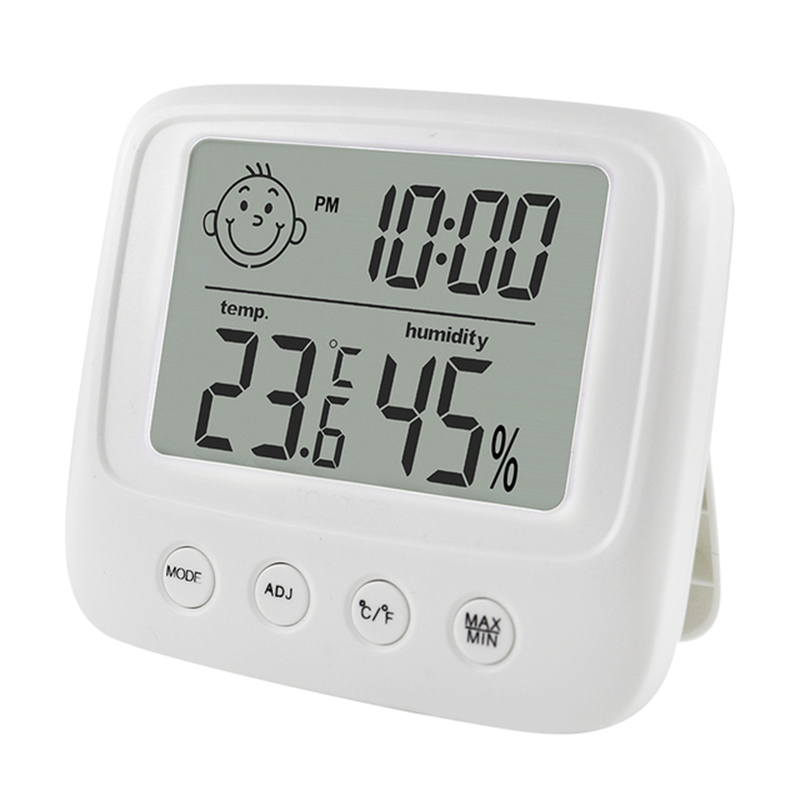 Mini LCD Digital Thermometer Hygrometer Thermostat Indoor Convenient  Temperature Sensor Humidity Meter Gauge Instruments Probe