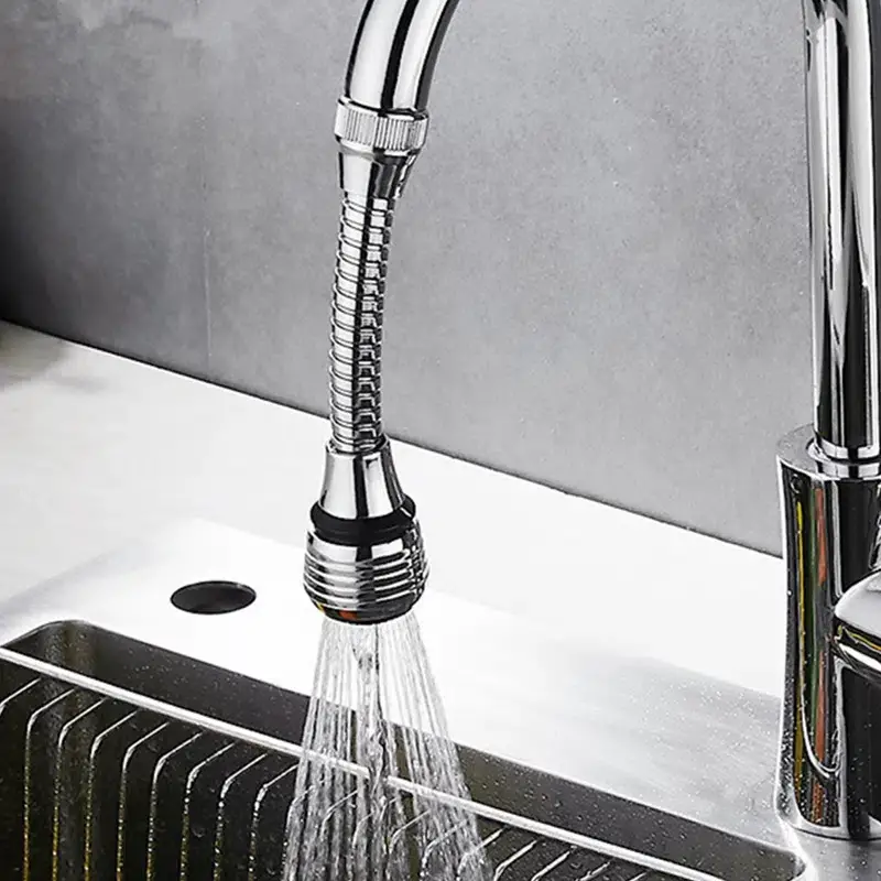 1pc faucet extender spout spout anti splash head water saver kitchen home extended shower spray filter 1pc 7