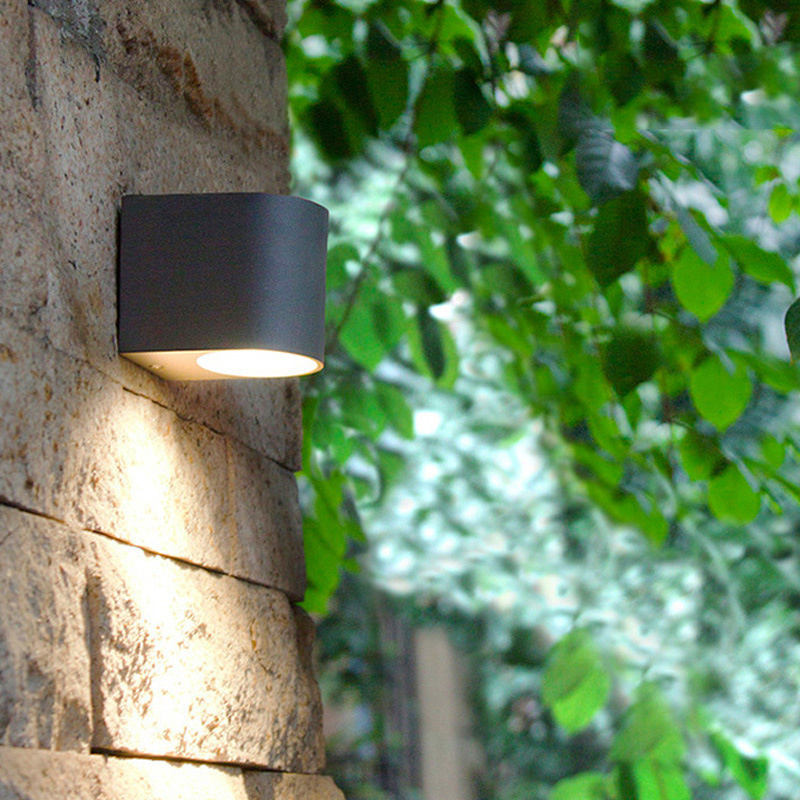 recessed exterior wall lights