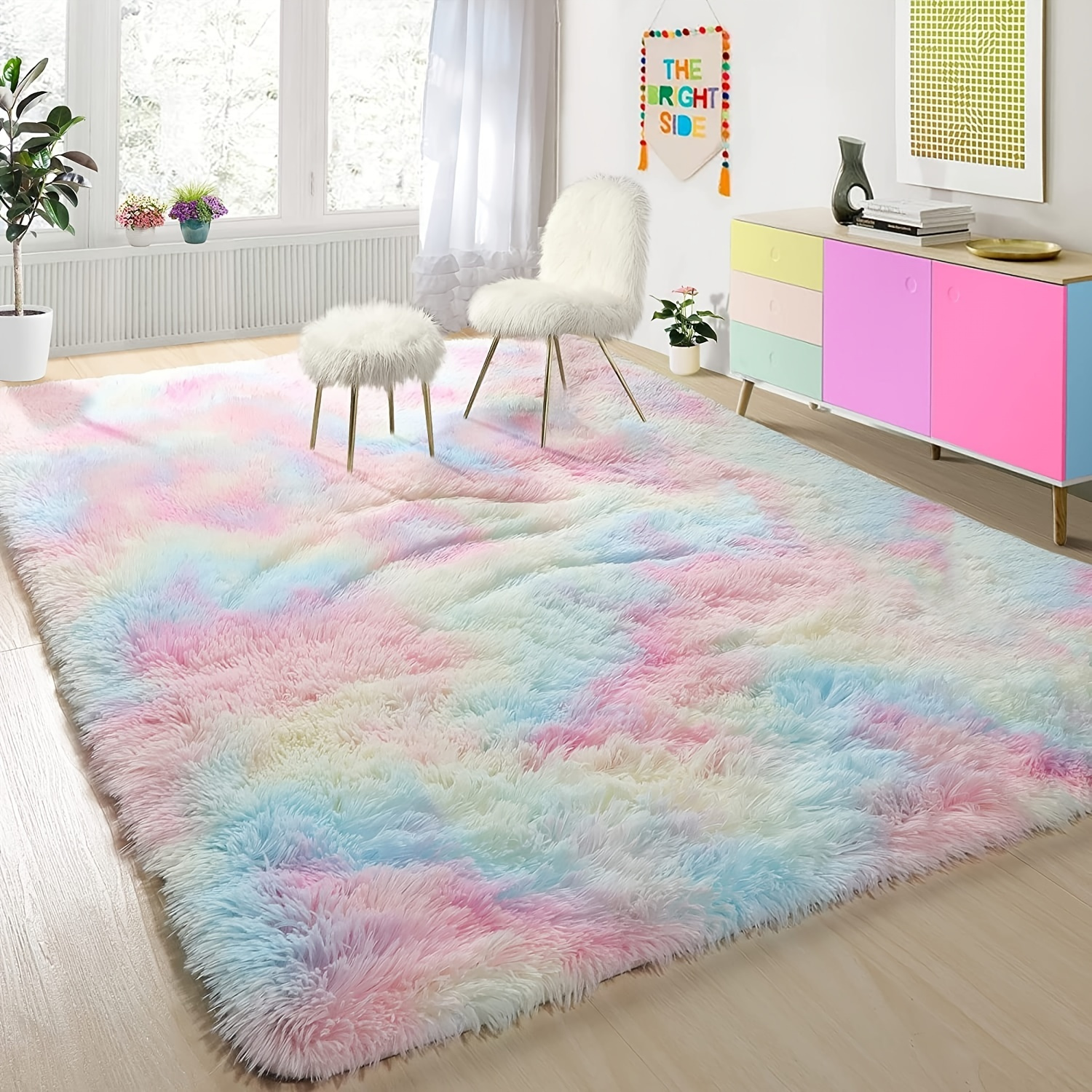 Large Area Rugs Fluffy Living Room Temu