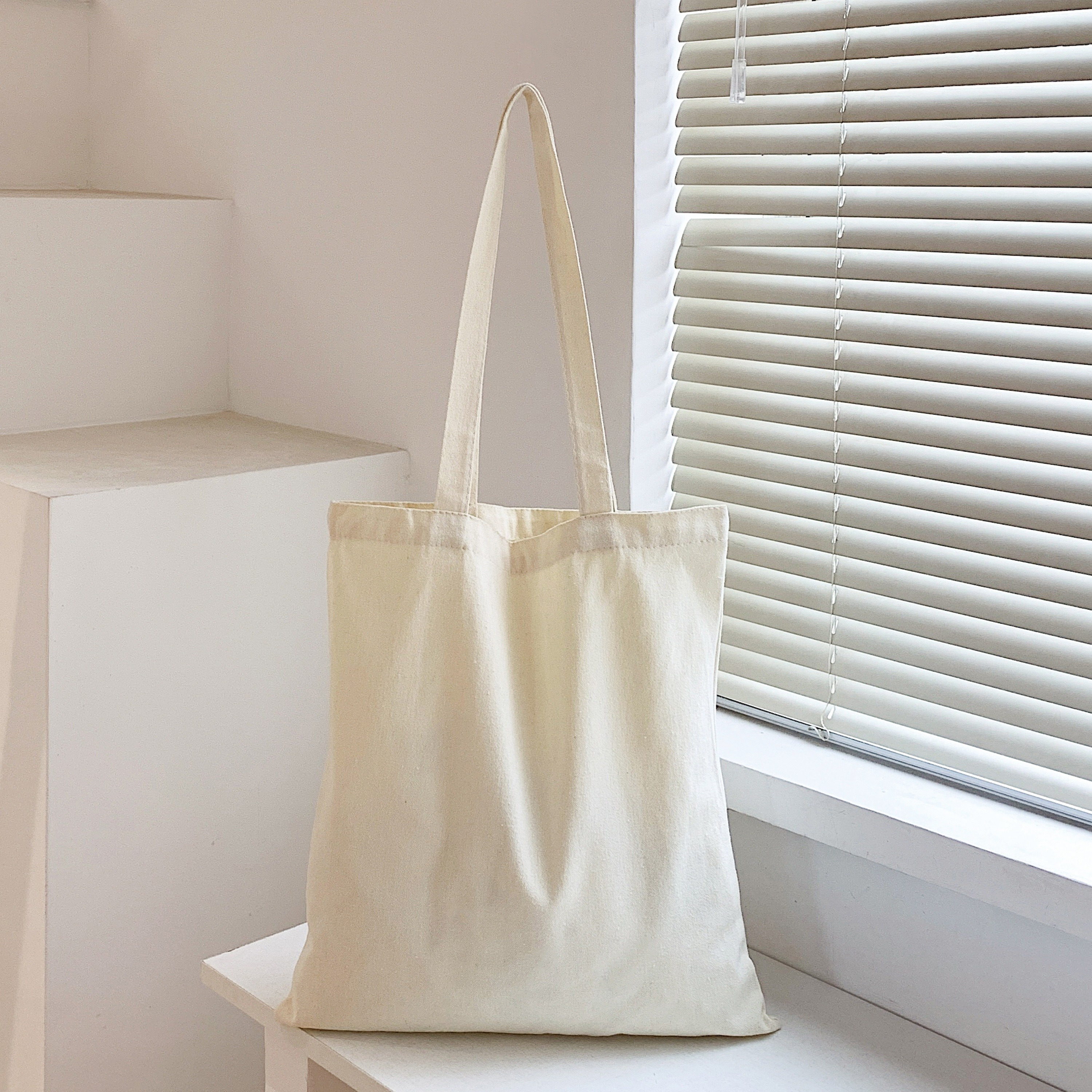 Blank Canvas Tote Bags, Bulk Shopping Bag,diy Reusable Tote Hand