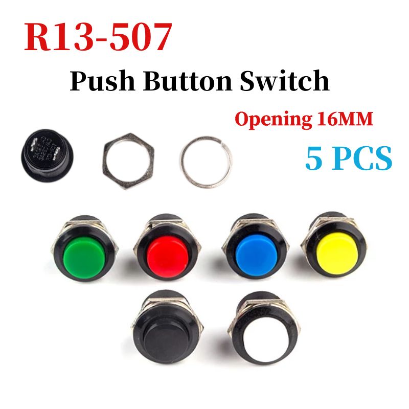 Self Reset Switch Button Switch R13 507 Self resetting No Temu