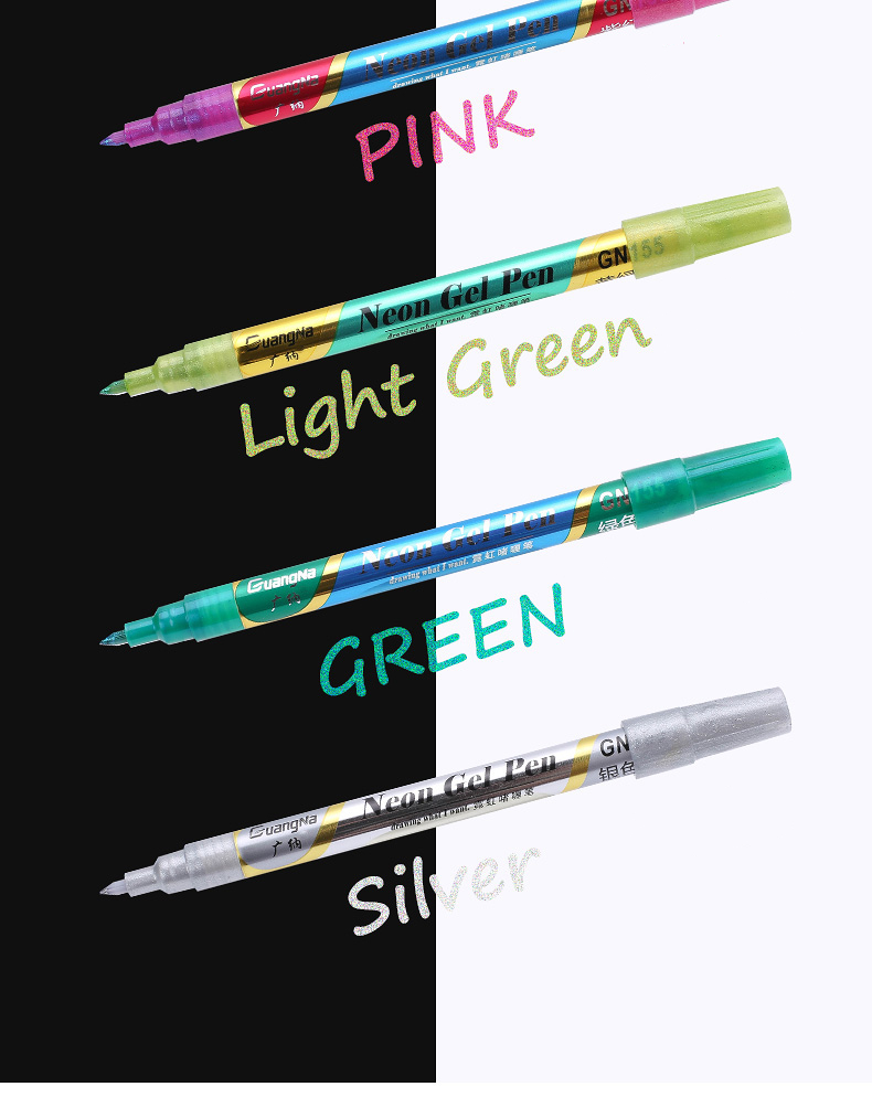 Wham Glam' Fine Musical Markers  20 neon & metallic paint pens