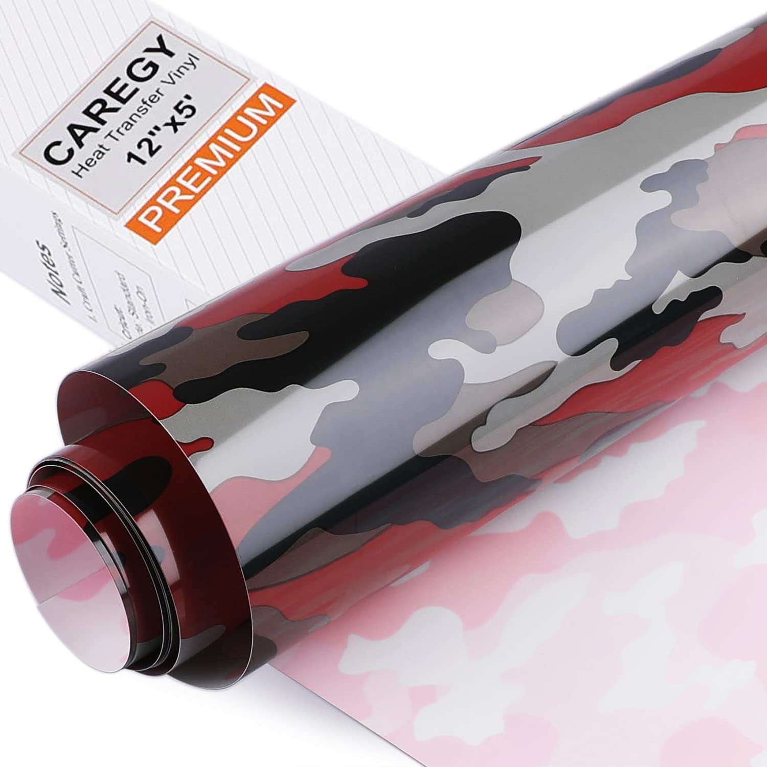 Caregy 1pc 12in 5ft Iron On Heat Transfer Vinyl Roll Camouflage Htv - Arts,  Crafts & Sewing - Temu Portugal