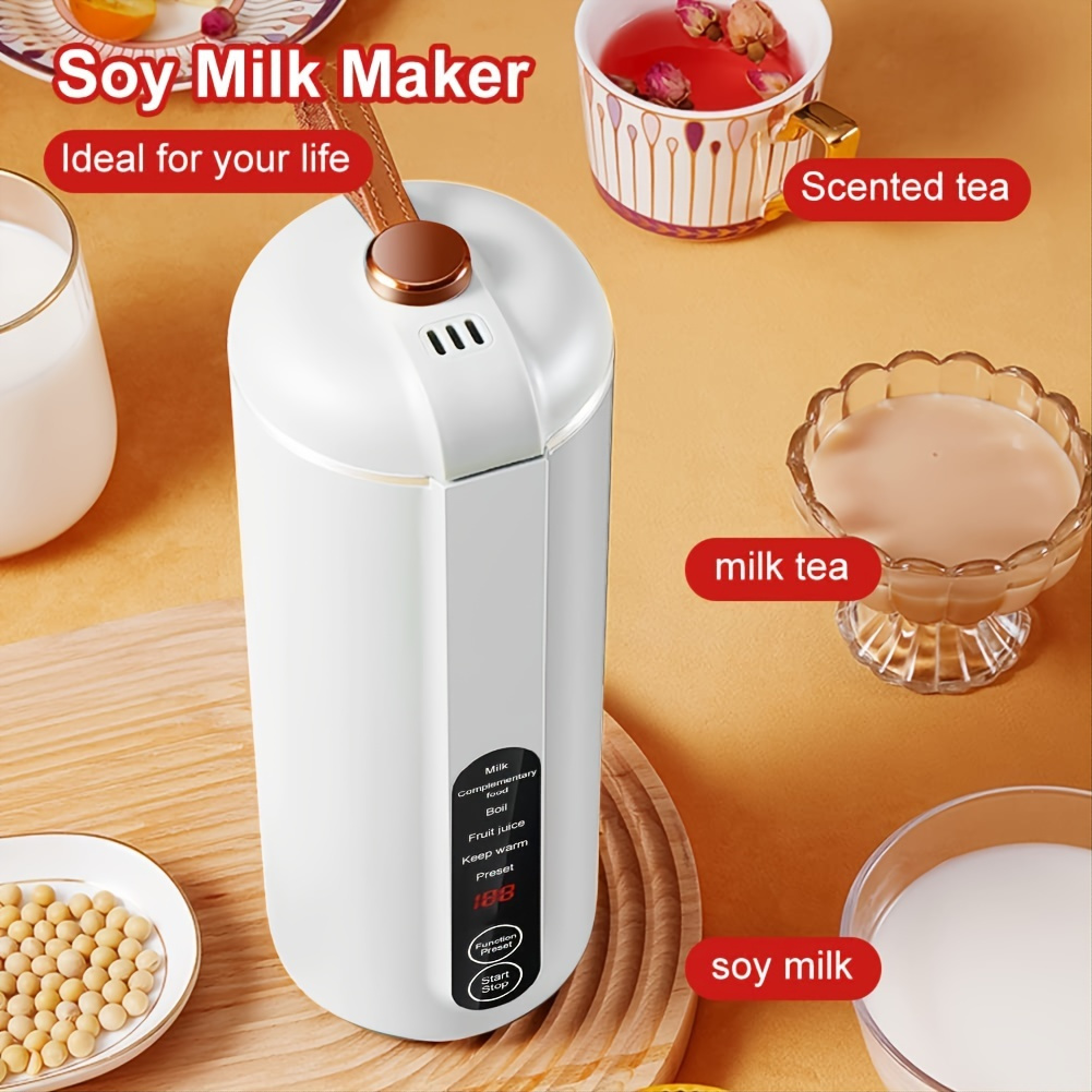 4 in 1 Electric Milk Frother: 10oz/350 mL Large Capacity Electric Milk  Steamer for Hot and Cold Milk Froth - Automatic Milk Frother & Warmer for