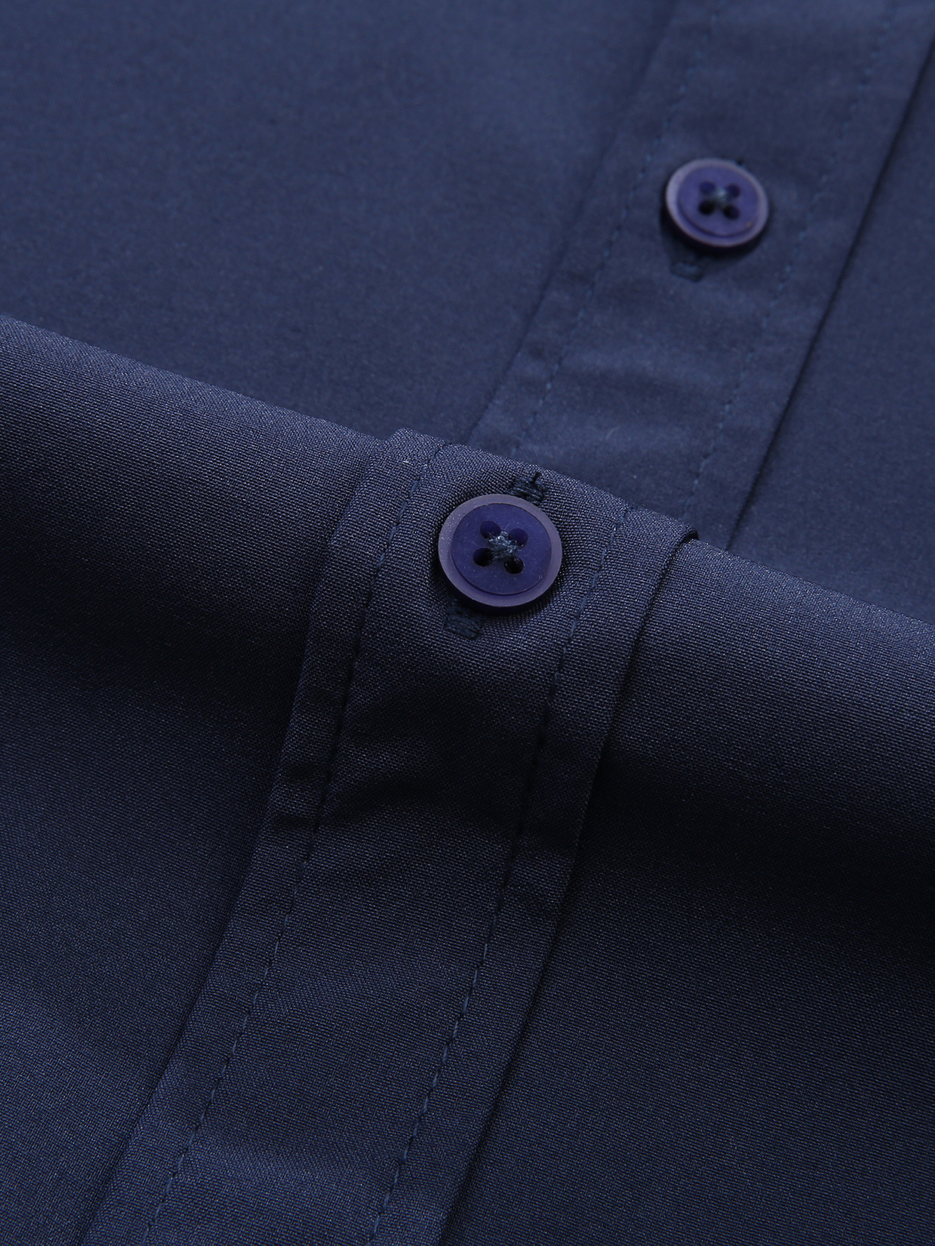 Plus Size Men's Long Sleeve Button Shirt Breast Pocket Temu