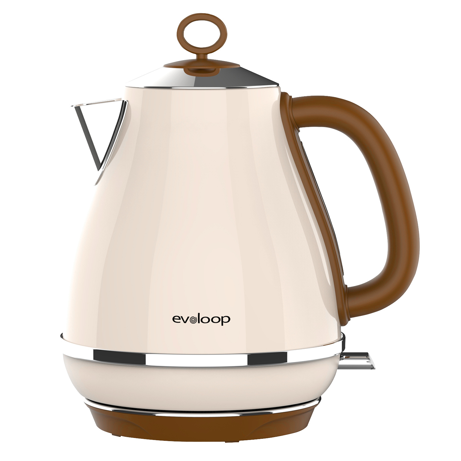 Evoloop Electric Kettles, 1.7L Tea Kettle, Hot Water Boiler Heater,  Stainless Steel Electric Teapots BPA Free, Auto Shut-Off & Boil-Dry  Protection