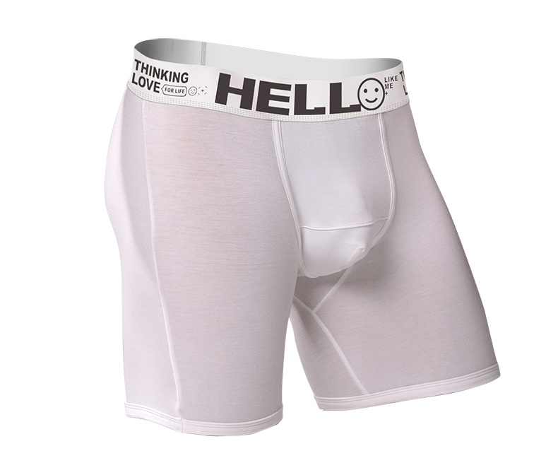 Men's Cotton 'hello' Print Plain Color Comfortable Quick - Temu Canada