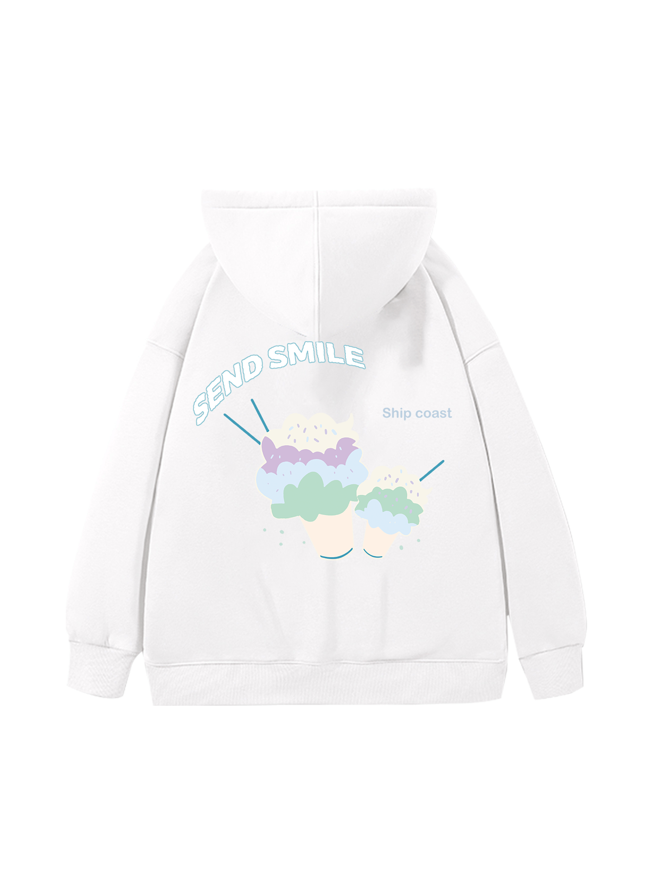 Cartoon Graphic Print Hoodie, Long Sleeve Casual Sweatshirt For Spring