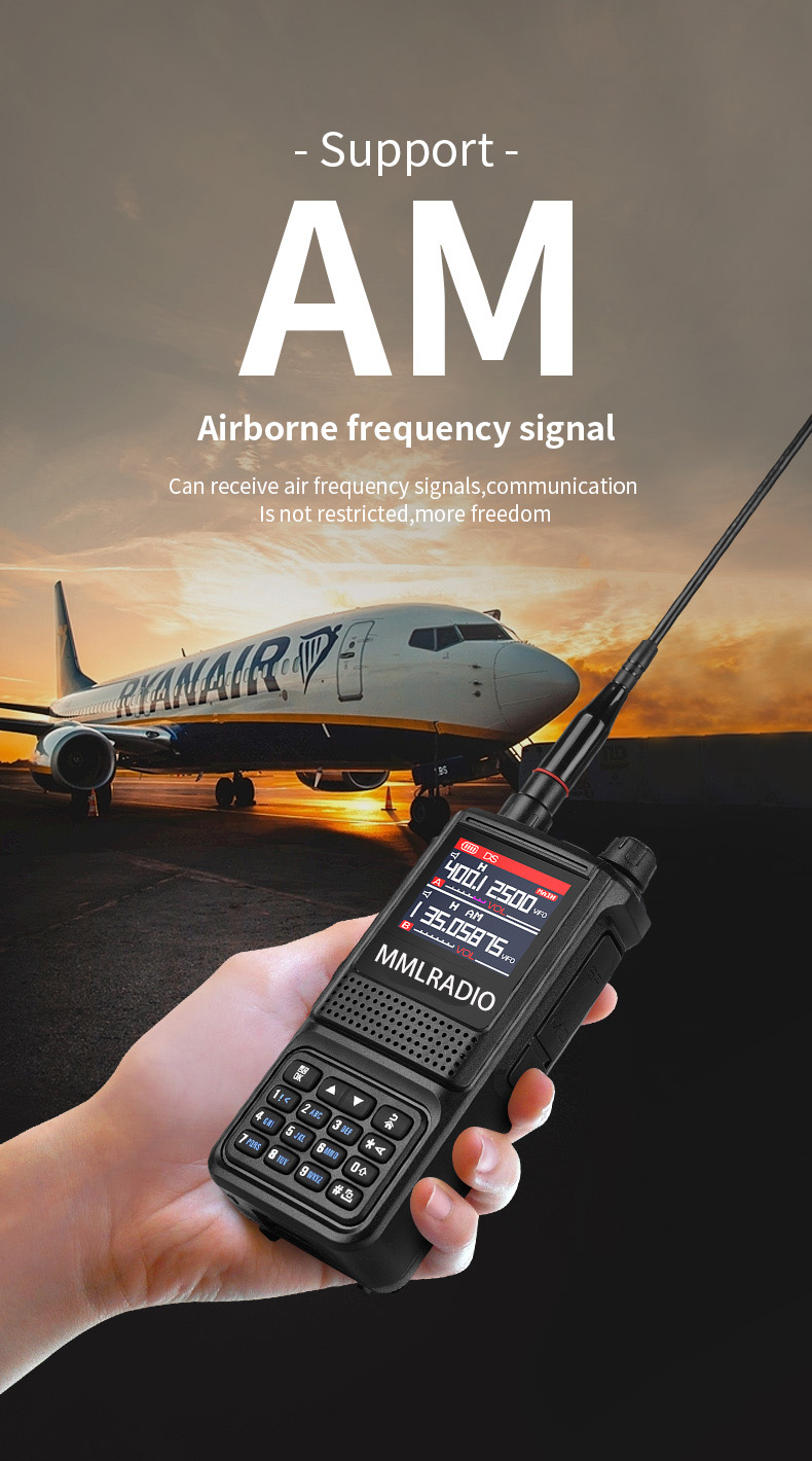 TEAM IPZ5 TECOM PR-8090 Walkie de chasse UHF sans clavier IP67