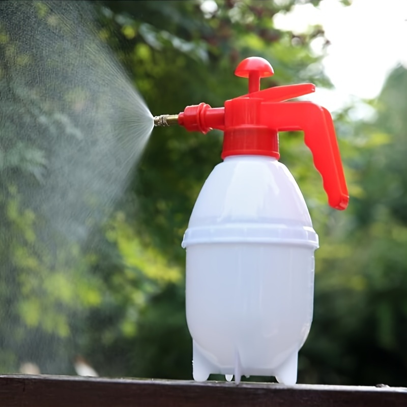 

1pc Manual Garden Sprayer Hand Pressure Pump Sprayer Safety Valve Yard Lawn Mister Spray Bottle For Weeds Plants Flowers