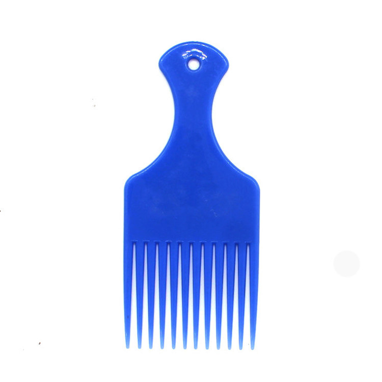 Double Fist Hair Pick Large And Small Plastic Afro Comb For - Temu