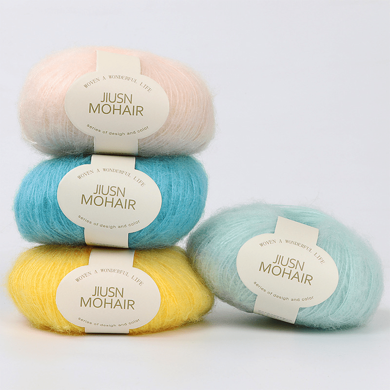 10pcs Pack Artificial Mohair Diy Crochet Yarn Arts, Crafts & Sewing