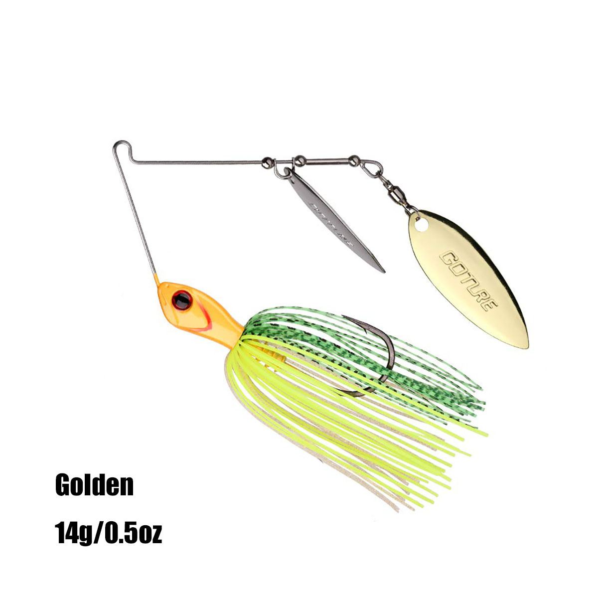 Buy Goture Double Willow Blade Spinnerbait - Metal Spinner Fishing