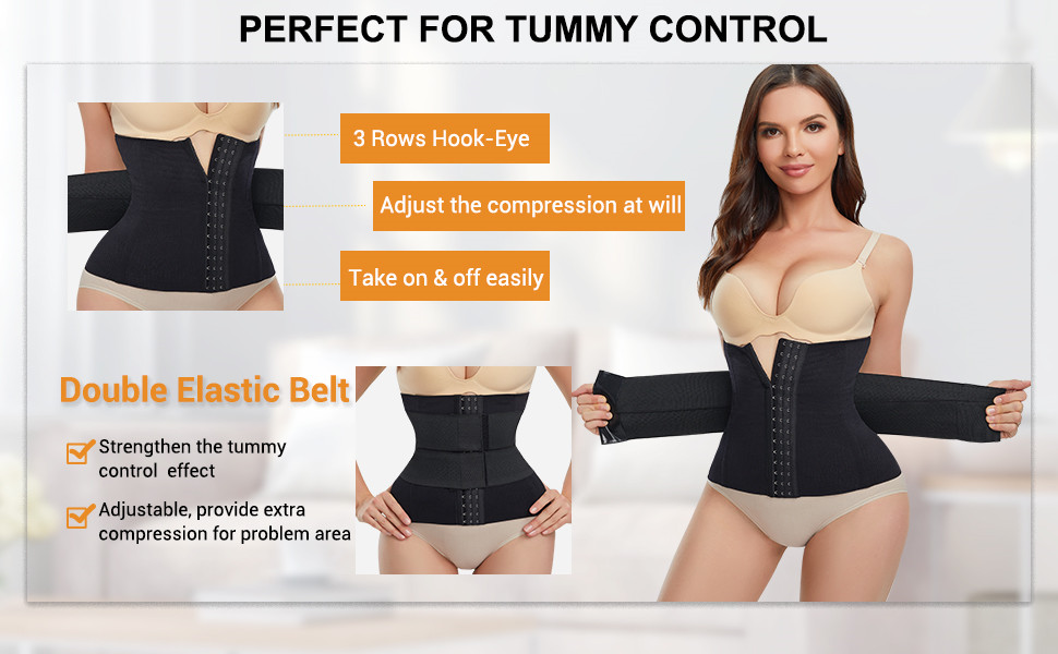 Waist Trainer Corset for Weight Loss Breathable Shapewear Back Support  Girdle XS (H M) : : Clothing, Shoes & Accessories