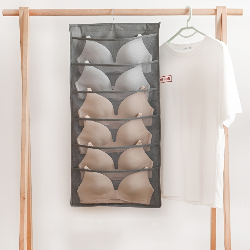 Underwear Storage Bag Dorm Wall Mounted Underwear Hanging - Temu Canada