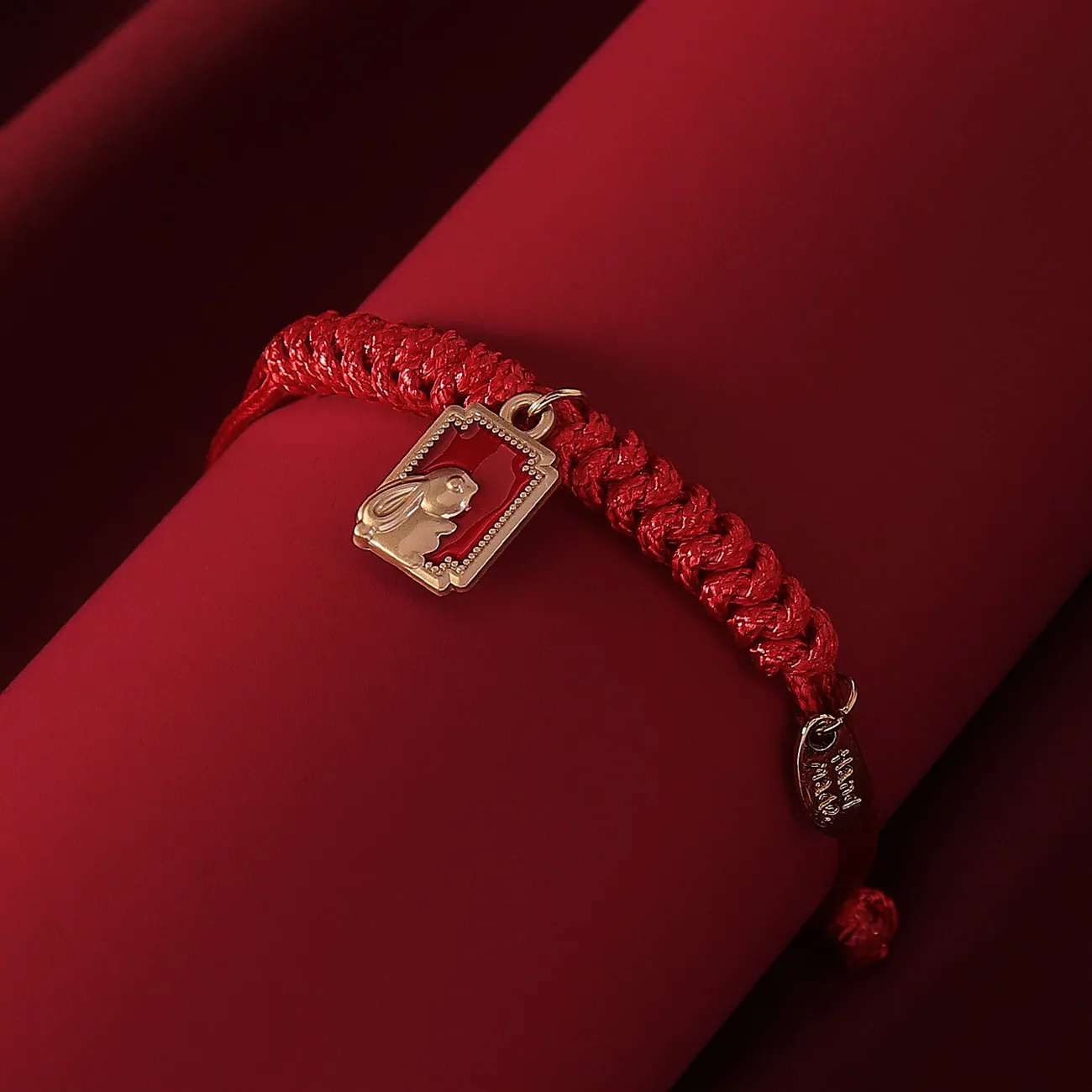 Red String Braid Bracelet Fortune Bracelet Lucky Pendant