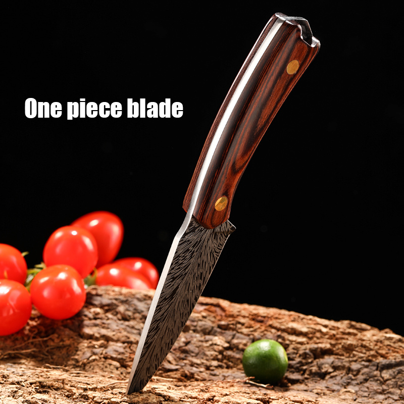 Outdoor Pocket Knife Multifunction Picnic Damascus Knife Temu