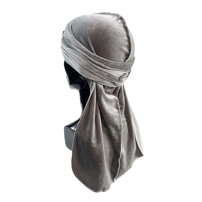 Hip Hop Golden Velvet Thickened Warm Pirate Hat